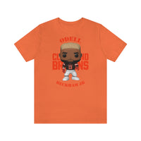 Odell Beckham Jr Cleveland Browns, Soft Cotton Bella and Canvas Short Sleeve Tee shirt