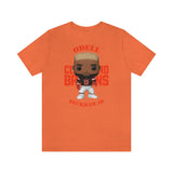 Odell Beckham Jr Cleveland Browns, Soft Cotton Bella and Canvas Short Sleeve Tee shirt