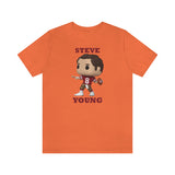 Steve Young San Francisco 49ers, Soft Cotton Bella and Canvas Short Sleeve Tee shirt