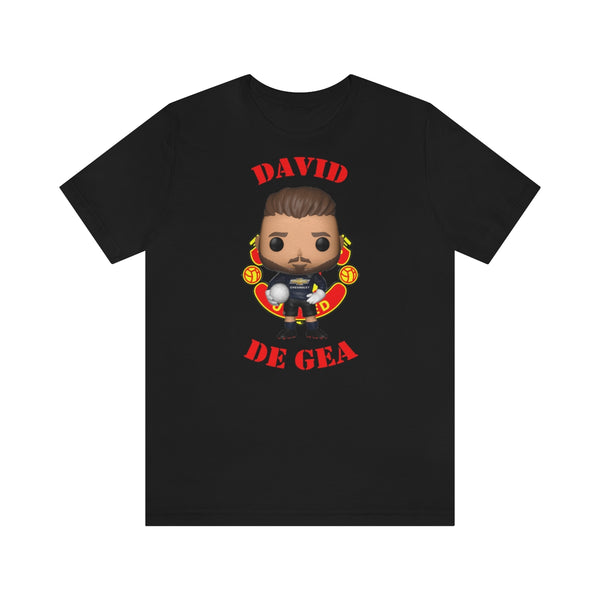David De Gea Manchester United, Soft Cotton Bella and Canvas Short Sleeve Tee shirt