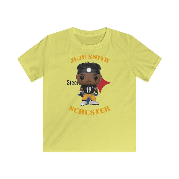 JuJu Smith Schuster Pittsburgh Steelers, Kids Gildan Softstyle Tee Shirt