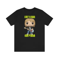 Kurt Cobain Nirvana, Soft Cotton Bella and Canvas Short Sleeve Tee shirt