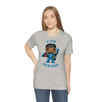 Cam Newton Carolina Panthers (Small) Soft Cotton Bella and Canvas Short Sleeve Tee shirt