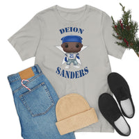 Deion Sanders Dallas Cowboys, Soft Cotton Bella and Canvas Short Sleeve Tee shirt