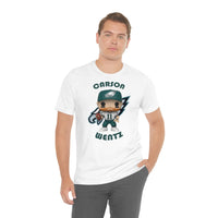 Carson Wentz Philadelphia Eagles (White Jersey), Soft Cotton Bella and Canvas Short Sleeve Tee shirt