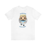 Sergio Aguero Manchester City, Soft Cotton Bella and Canvas Short Sleeve Tee shirt