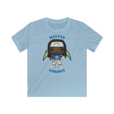 Melvin Gordon L.A Chargers, Kids Gildan Softstyle Tee Shirt