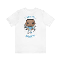 Gabriel Jesus Manchester City, Soft Cotton Bella and Canvas Short Sleeve Tee shirt