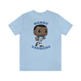 Barry Sanders Detroit Lions, Soft Cotton Bella and Canvas Short Sleeve Tee shirt