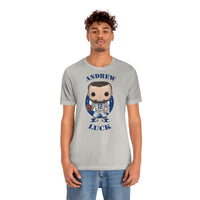 Andrew Luck Indianapolis Colts, Soft Cotton Bella and Canvas Short Sleeve Tee shirt
