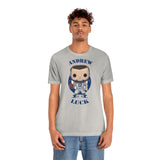 Andrew Luck Indianapolis Colts, Soft Cotton Bella and Canvas Short Sleeve Tee shirt