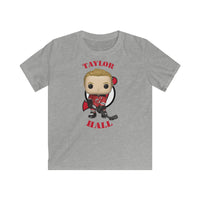 Taylor Hall New Jersey Devils, Kids Gildan Softstyle Tee Shirt