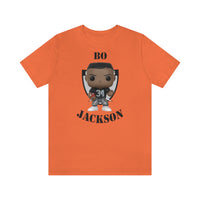 Bo Jackson Oakland Raiders, Soft Cotton Bella and Canvas Short Sleeve Tee shirt