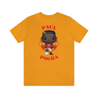 Paul Pogba Manchester United, Soft Cotton Bella and Canvas Short Sleeve Tee shirt