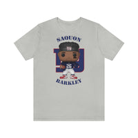 Saquon Barkley New York Giants, Soft Cotton Bella and Canvas Short Sleeve Tee shirt
