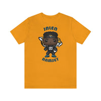 Jalen Ramsey Jacksonville Jaguars, Soft Cotton Bella and Canvas Short Sleeve Tee shirt