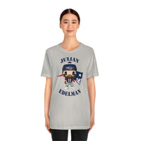 Julian Edelman New England Patriots, Soft Cotton Bella and Canvas Short Sleeve Tee shirt