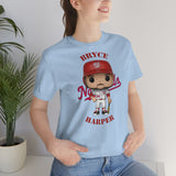 Bryce Harper Washington Nationals, Soft Cotton Bella and Canvas Short Sleeve Tee shirt