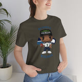 Russell Wilson Seattle Seahawks, Soft Cotton Bella and Canvas Short Sleeve Tee shirt