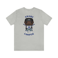 Amari Cooper Dallas Cowboys, Soft Cotton Bella and Canvas Short Sleeve Tee shirt