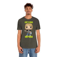Kurt Cobain Nirvana, Soft Cotton Bella and Canvas Short Sleeve Tee shirt