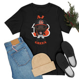 A.J Green Cincinnati Bengals, Soft Cotton Bella and Canvas Short Sleeve Tee shirt