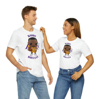 Kobe Bryant L.A Lakers (Yellow Jersey), Soft Cotton Bella and Canvas Short Sleeve Tee shirt