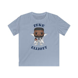 Zeke Elliott Dallas Cowboys (Throwback), Kids Gildan Softstyle Tee Shirt