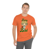 Larry Bird Celtics Basketball, Soft Cotton Bella and Canvas Short Sleeve Tee shirt