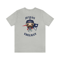 Julian Edelman New England Patriots, Soft Cotton Bella and Canvas Short Sleeve Tee shirt