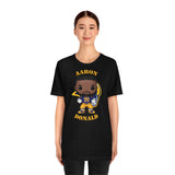 Aaron Donald L.A Rams, Soft Cotton Bella and Canvas Short Sleeve Tee shirt
