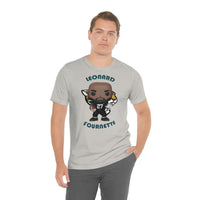 Leonard Fournette Jacksonville Jaguars, Soft Cotton Bella and Canvas Short Sleeve Tee shirt