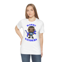 Barry Sanders Detroit Lions, Soft Cotton Bella and Canvas Short Sleeve Tee shirt