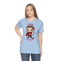Nico Hischier New Jersey Devils, Soft Cotton Bella and Canvas Short Sleeve Tee shirt