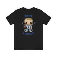 Troy Aikmen Dallas Cowboys, Soft Cotton Bella and Canvas Short Sleeve Tee shirt
