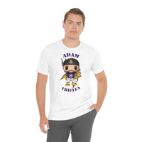 Adam Thielen Minnesota Vikings, Soft Cotton Bella and Canvas Short Sleeve Tee shirt