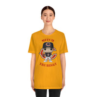 Mitch Trubisky Chicago Bears, Soft Cotton Bella and Canvas Short Sleeve Tee shirt