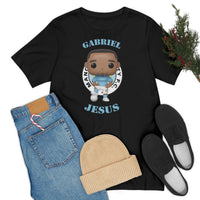 Gabriel Jesus Manchester City, Soft Cotton Bella and Canvas Short Sleeve Tee shirt