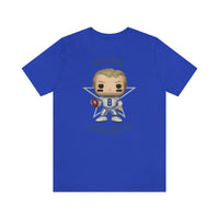 Troy Aikmen Dallas Cowboys, Soft Cotton Bella and Canvas Short Sleeve Tee shirt