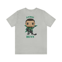 Jamie Benn Dallas Stars, Soft Cotton Bella and Canvas Short Sleeve Tee shirt