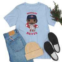Mookie Betts Boston Red Sox, Soft Cotton Bella and Canvas Short Sleeve Tee shirt