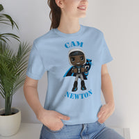 Cam Newton Carolina Panthers, Soft Cotton Bella and Canvas Short Sleeve Tee shirt