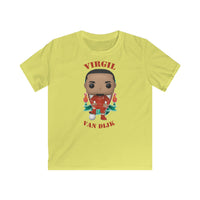 Virgil Van Dijk Liverpool, Kids Gildan Softstyle Tee Shirt