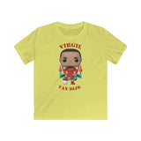 Virgil Van Dijk Liverpool, Kids Gildan Softstyle Tee Shirt