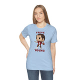 Steve Young San Francisco 49ers, Soft Cotton Bella and Canvas Short Sleeve Tee shirt