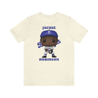 Jackie Robinson L.A/Brooklyn Dodgers, Soft Cotton Bella and Canvas Short Sleeve Tee shirt
