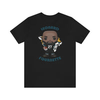 Leonard Fournette Jacksonville Jaguars, Soft Cotton Bella and Canvas Short Sleeve Tee shirt