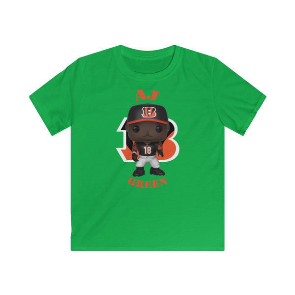 A.J Green Cincinnati Bengals, Kids Gildan Softstyle Tee Shirt