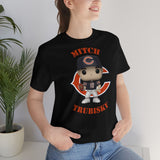 Mitch Trubisky Chicago Bears, Soft Cotton Bella and Canvas Short Sleeve Tee shirt