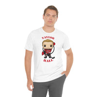 Taylor Hall New Jersey Devils, Soft Cotton Bella and Canvas Short Sleeve Tee shirt